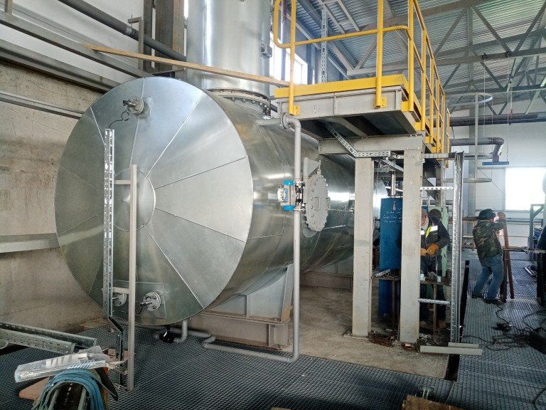 Теплоизоляция Деаэратора.